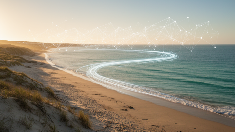 Neural Networks Learn to Sketch Tomorrow’s Coastline From Decades of Landsat Views