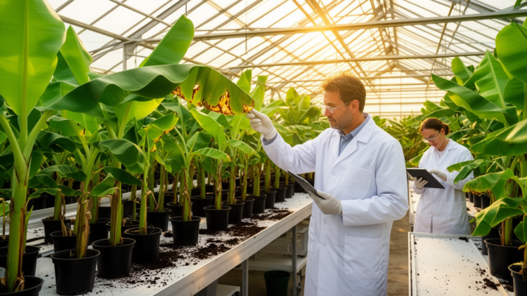 Banana breeders screen 69 parental lines against five major pests and diseases