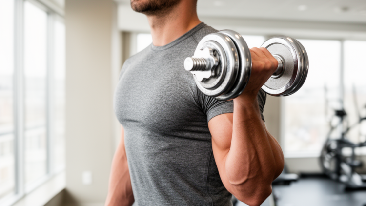 Palms-Up Grip Drives Highest Biceps Activation in Dumbbell Curls, EMG Study Finds