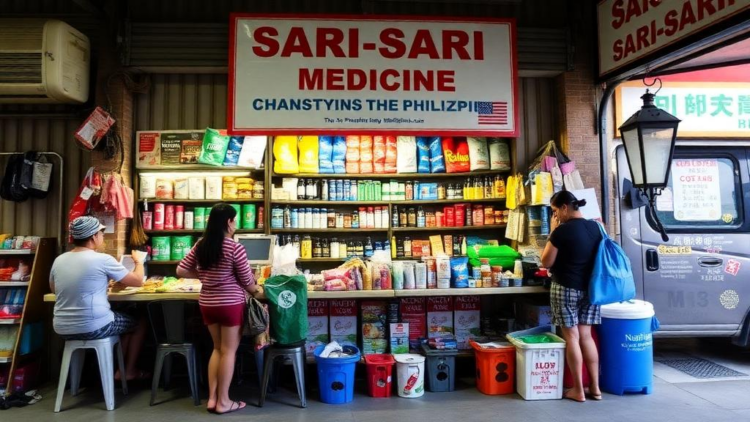 Sari-sari stores emerge as informal lifelines for medicine in the Philippines