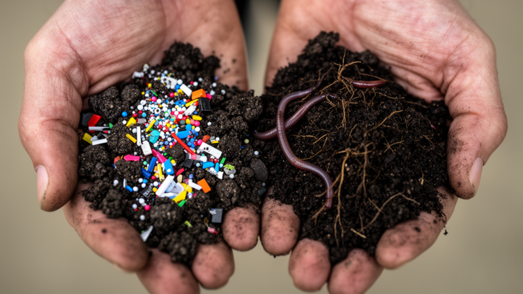 Biodegradable Microplastics Are Not Benign: Soil Review Reveals Context-Dependent Effects