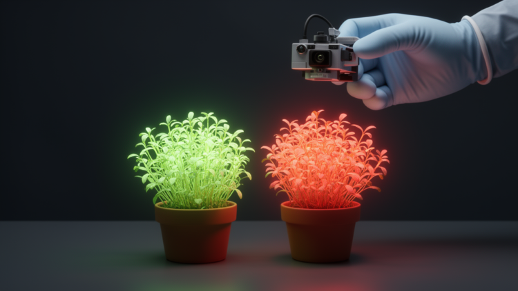 Dual-colour glow turns autoluminescent plants into quantitative gene reporters