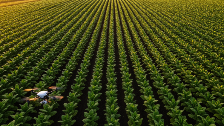 Counting Tobacco Plants From Row Lines: A Low-Cost Annotation Method for UAV Field Surveys