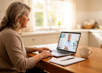 Video psychiatry consultations rose more than fivefold in Australia as provision dispersed