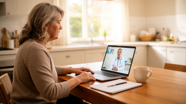Video psychiatry consultations rose more than fivefold in Australia as provision dispersed