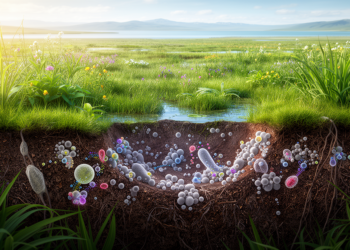 Community differentiation and assembly of soil nosZ-type denitrifiers across dominant plant communities in an alpine wetland of Qinghai Lake