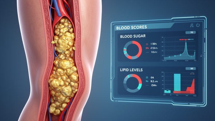 Simple Blood Sugar-and-Fat Score Tracks Severity of Clogged Leg Arteries in Hospitalized Patients