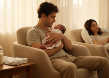 Fathers’ Breastfeeding Confidence Linked to Stronger Infant Bonds Through Mood