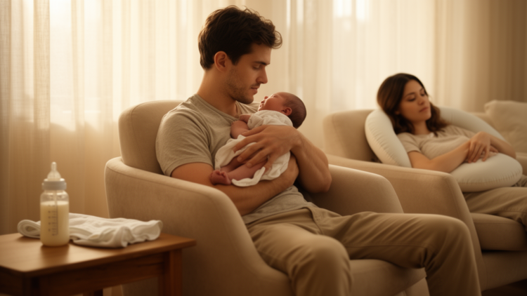 Fathers’ Breastfeeding Confidence Linked to Stronger Infant Bonds Through Mood