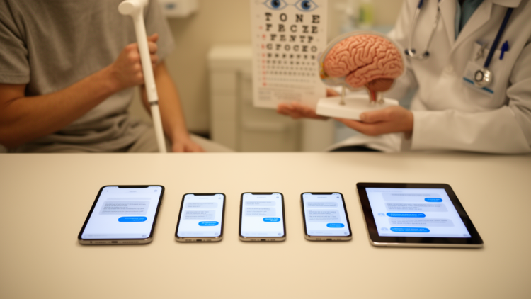 Five AI chatbots put to the test on patient questions about brain-related vision loss