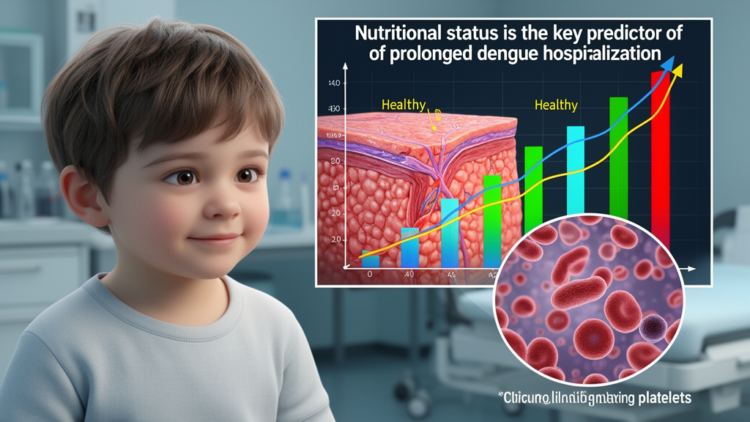 Nutritional status outperforms platelet markers in predicting prolonged dengue hospitalization in children