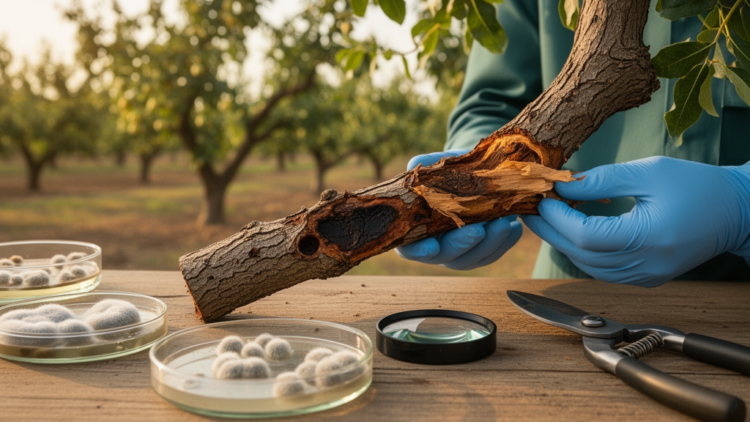 Fungal Pathogens Behind Walnut Cankers Mapped Across Central Anatolia