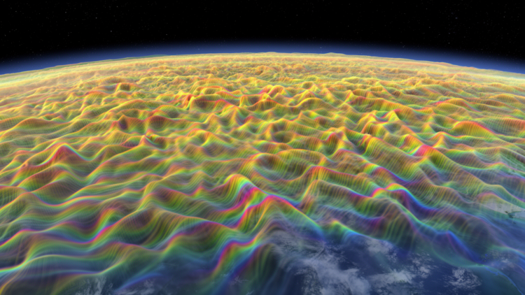 Giant 26-Day Rossby Wave Ripples Mesosphere Above Northern Mid-Latitudes