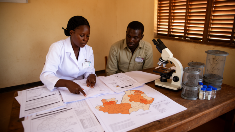 District-Level Data Unite Malaria Burden and Vector Control in Tanzania