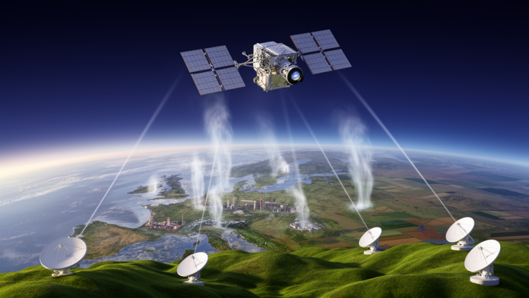 Satellites and ground stations expose hidden methane gaps across Europe