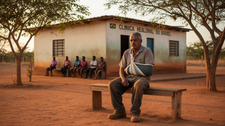 Delayed Care After Workplace Injuries Clusters in Brazil’s North and Midwest