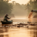 Amazon Rivers Reveal Abundant Antibiotic Efflux Pump Genes Near Polluted Sites