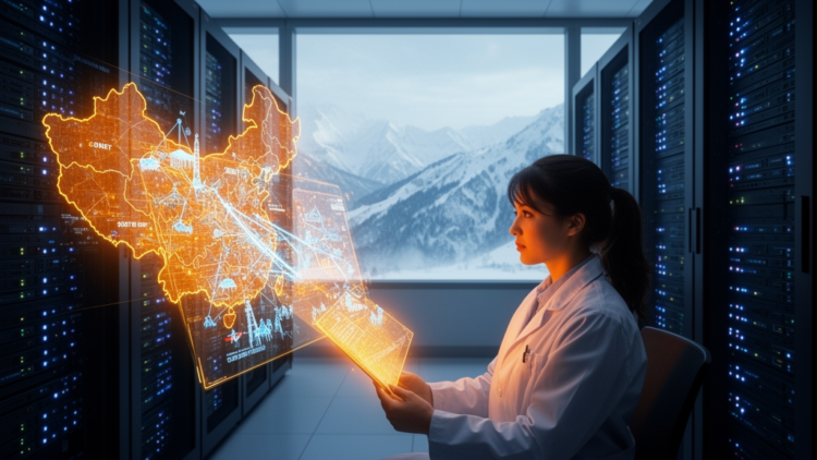 BERT neural network maps regional synergy in China’s ice-snow economy