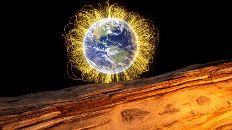 Earth’s magnetic field flipped rapidly across a mass extinction about 261 million years ago