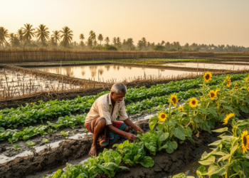 Coastal Bangladesh farmers diversify crops to survive salt, but benefits are unevenly shared