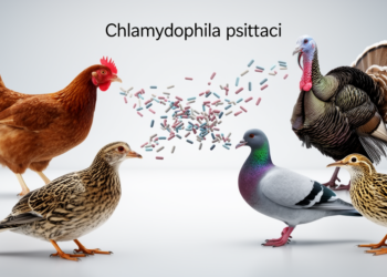 Chlamydophila psittaci jumps from broiler chickens to turkeys, ducks, pigeons, and quails