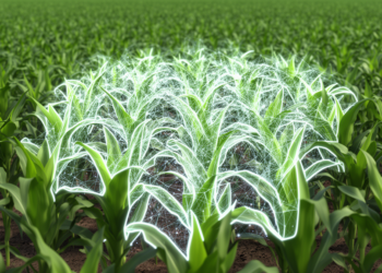 Hybrid swarm algorithm sharpens green segmentation of field maize seedling images