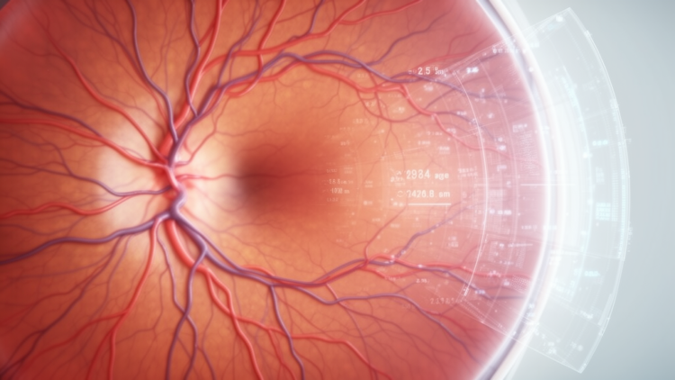 Flicker Light Test and Machine Learning Estimate Age from Retinal Vessels
