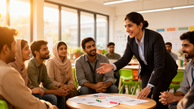 Sustainable leadership boosts NGO project performance through engaged employees in Pakistan