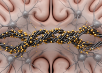 Twisted Carbon Nanotube Fibers with Gold Nanoparticles Record Brain Signals in Mice