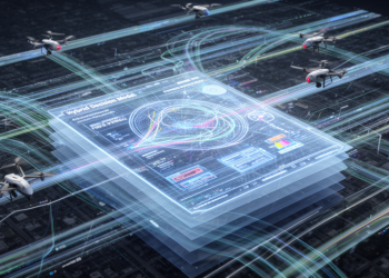 Hybrid Decision Model Ranks Airspace Complexity for Drone Fire Patrols