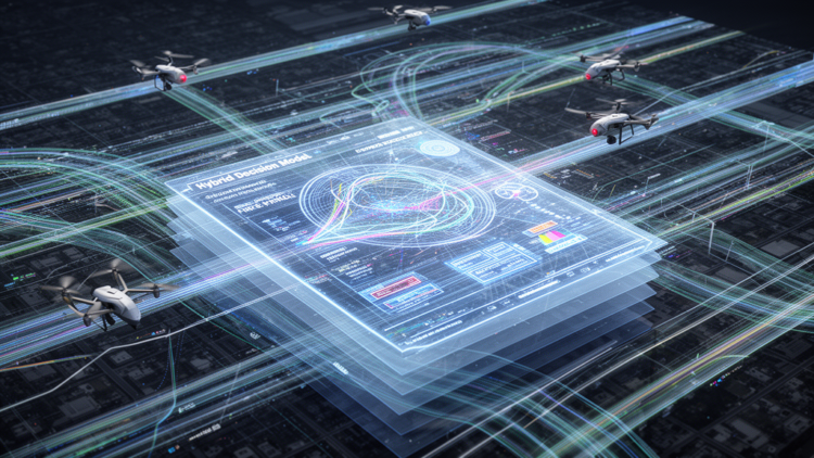 Hybrid Decision Model Ranks Airspace Complexity for Drone Fire Patrols
