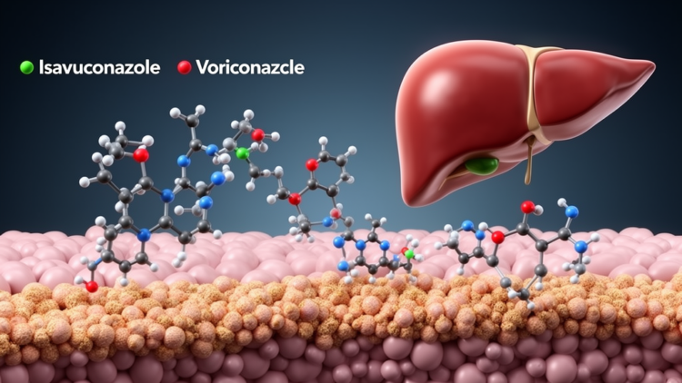 Isavuconazole matches voriconazole in invasive aspergillosis with fewer liver effects
