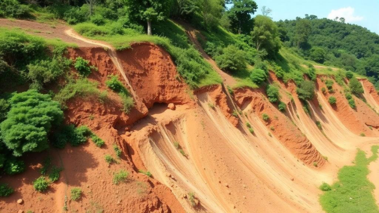 Slope and Elevation Steer Vegetation Recovery in Brazilian Landslide Scars