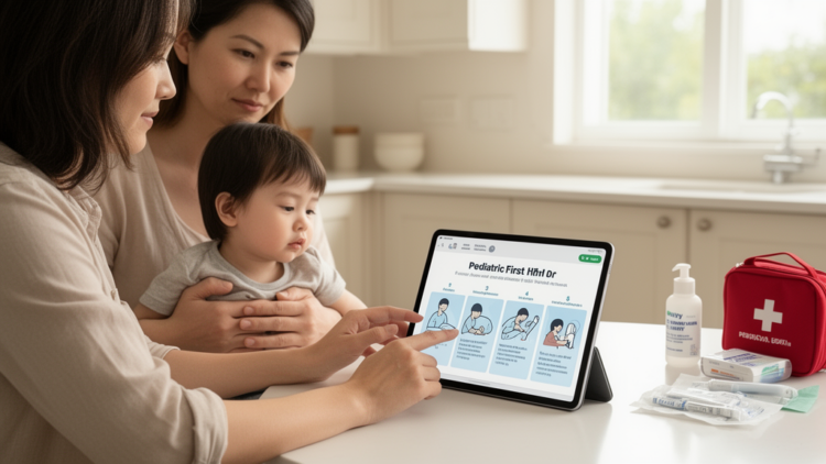 Top Pediatric First Aid Websites Lack Full Actionability, Study Finds