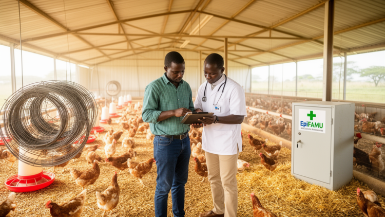 EpiFAMU links farm management with poultry antimicrobial use in Zambia