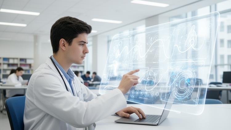 Research report: Association of generative artificial intelligence use with perceived academic benefit and reported performance among medical students
