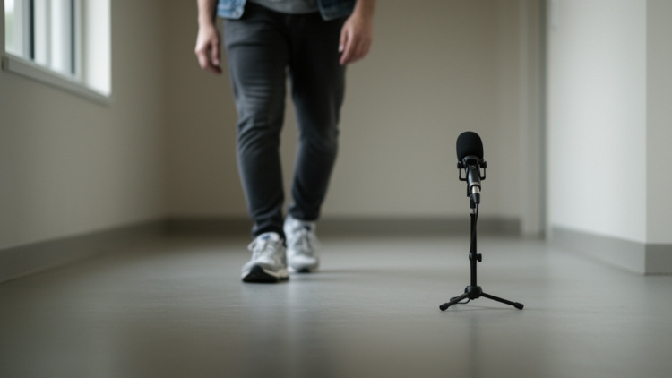Footstep Sounds Could Identify People, But Microphone Distance and Footwear Complicate It