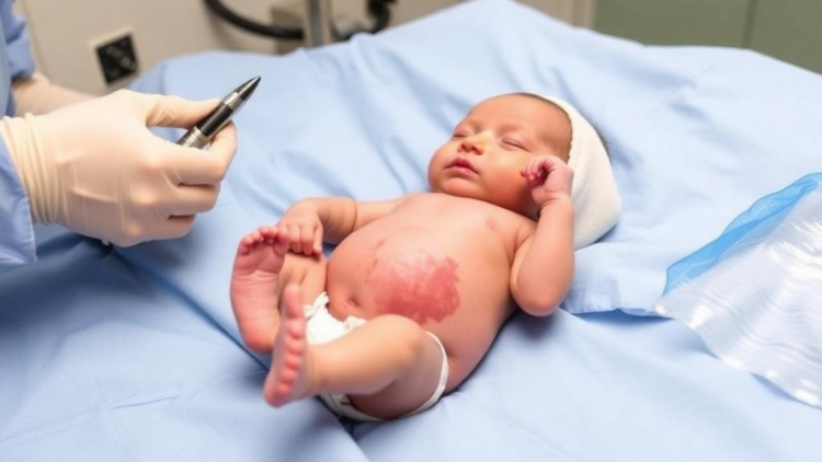Emergency Embolization Rescues Newborn With Giant Forearm Hemangioma and Arteriovenous Fistula