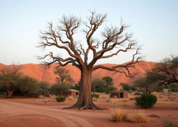 Baobab carbon stocks peak in Ethiopian homesteads as young trees vanish