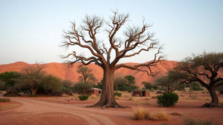 Baobab carbon stocks peak in Ethiopian homesteads as young trees vanish