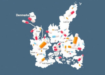 Denmark’s two-decade medication map shows the famous female-male drug gap is collapsing