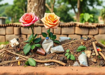 Rural waste segregation rose across phases of a village material recovery facility