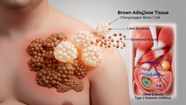 Dysfunction and therapeutic potential of brown adipose tissue and batokines in obesity and type 2 diabetes mellitus