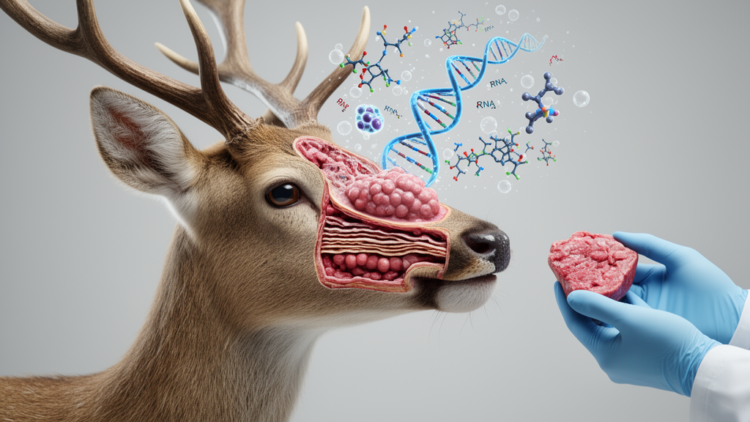 Integrated multi-omics profiling of a Milu deer facial tumor