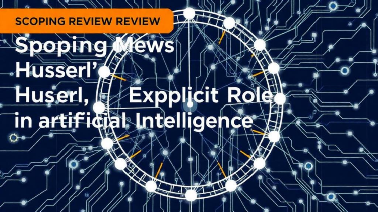 Scoping Review Maps Husserl’s Explicit Role in Artificial Intelligence Research