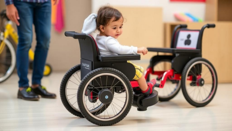 Tiny Electric Wheelchairs Transform Play and Independence for Toddlers With Disabilities