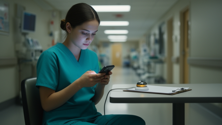 Smartphone dependence linked to lower job performance among nurses in cross-sectional study