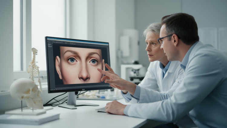 Forensic facial specialists identify faces from one or two features