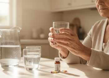 Higher Daily Liquid Intake Linked to Lower Post-Stroke Depression and Anxiety Risk in Estazolam Users