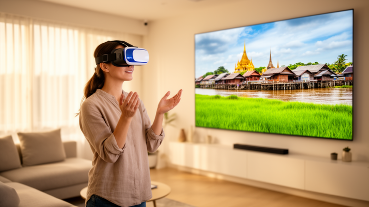 Virtual reality video predicts travel intention to sustainable Thai tourism community